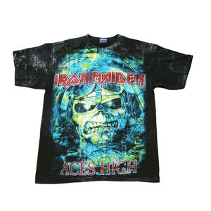 Iron Maiden "Aces High" Heavy Metal  T-Shirt L